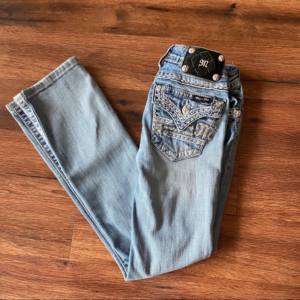 Miss Me Slim Boot Stretch Jean Size 24
